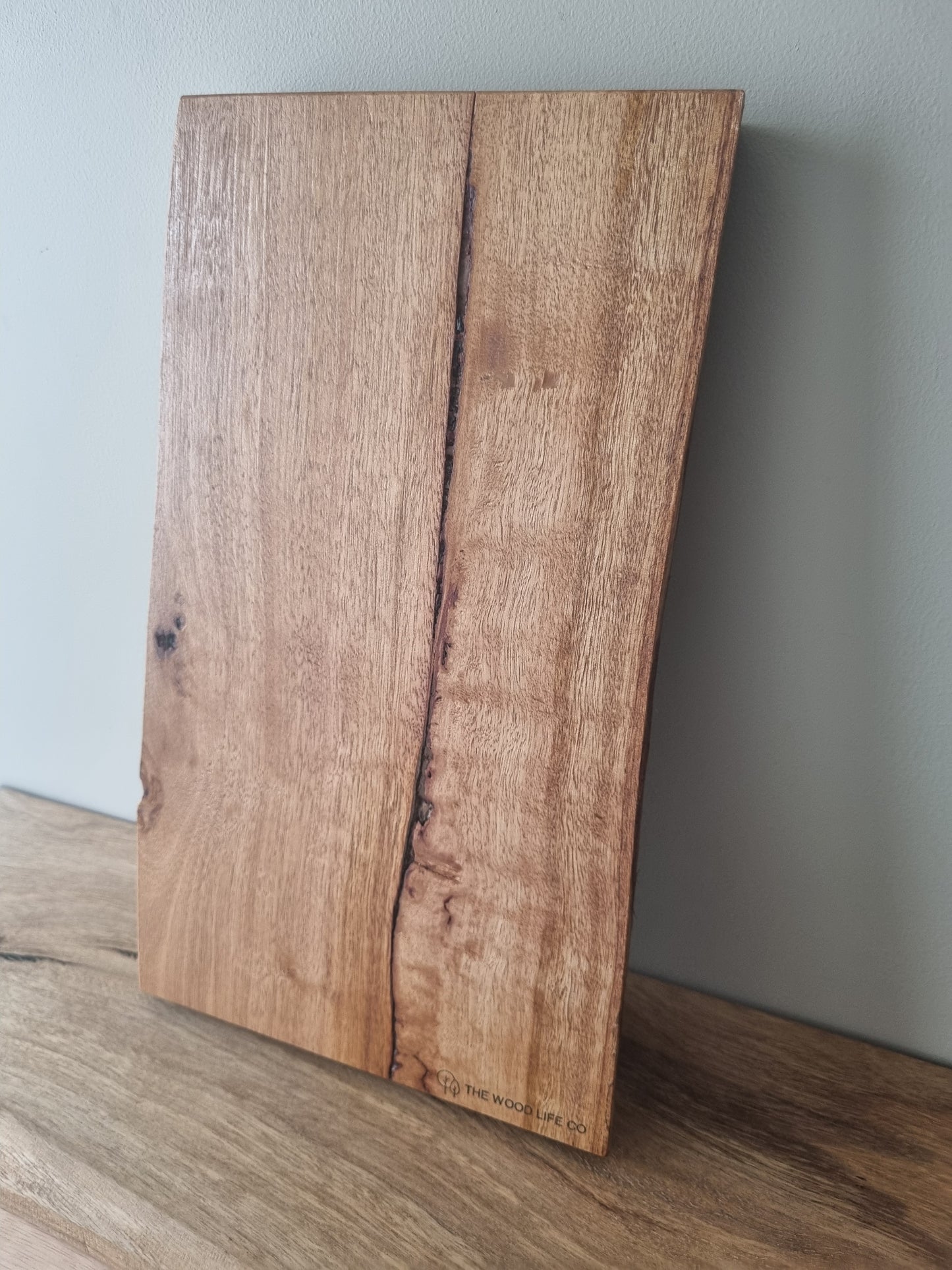 Rustic Wooden Portrait: Cow