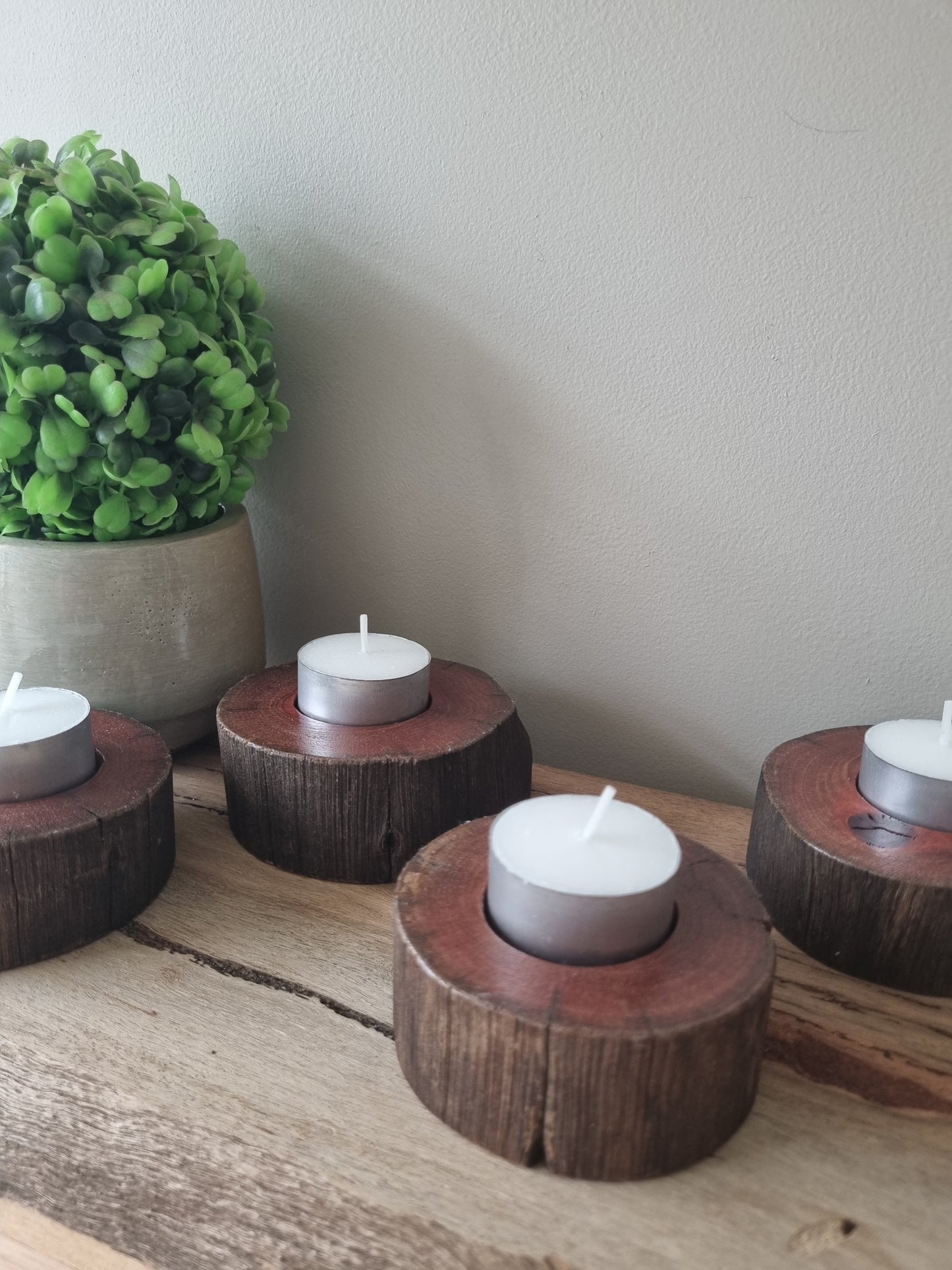 Candle holders: Set of 4