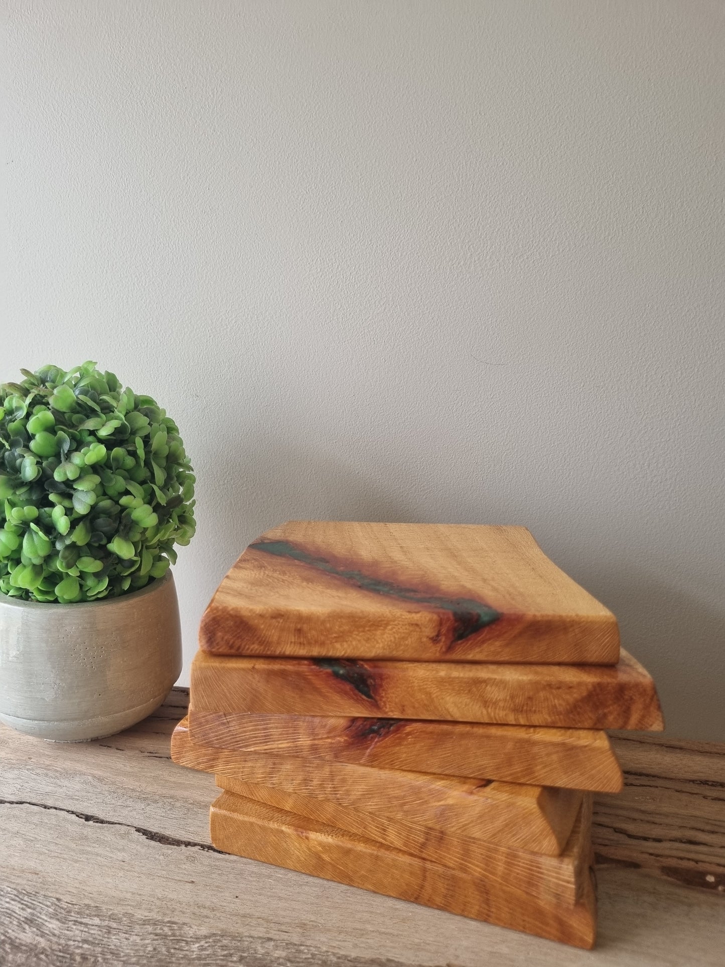 Rustic Coasters: Set of 6