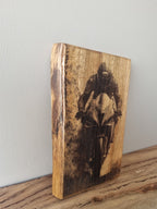 Wooden Artwork - Motorbike