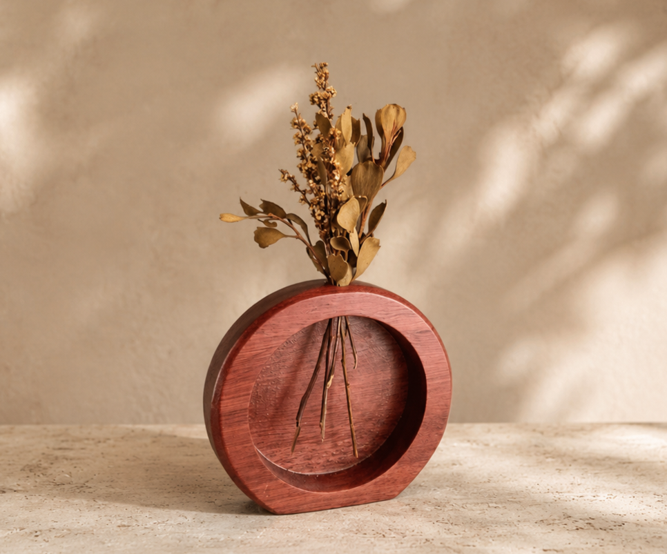 Dried Flower Vase - Jarrah