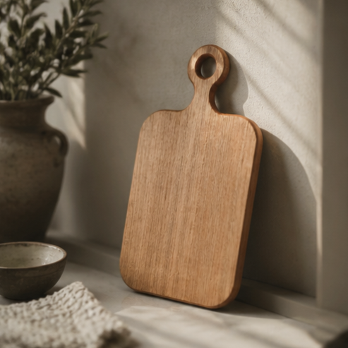 Ring-handle Cheeseboard
