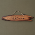 Welcome sign - Rustic